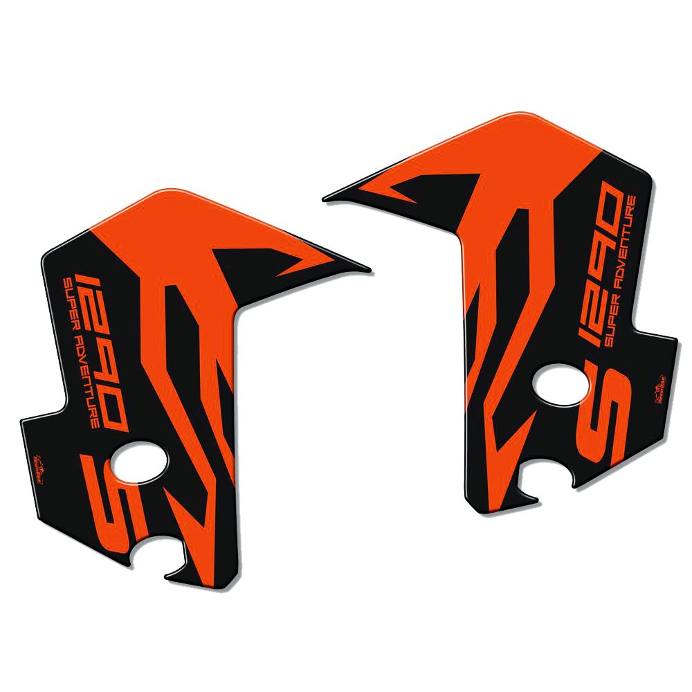 Resin Bike 3D Motorcycle Stickers - Front Fender | KTM 1290 Super Adventure S 2017>2020 RB-B5009S58 -   Pyramid Motorcycle Accessories
