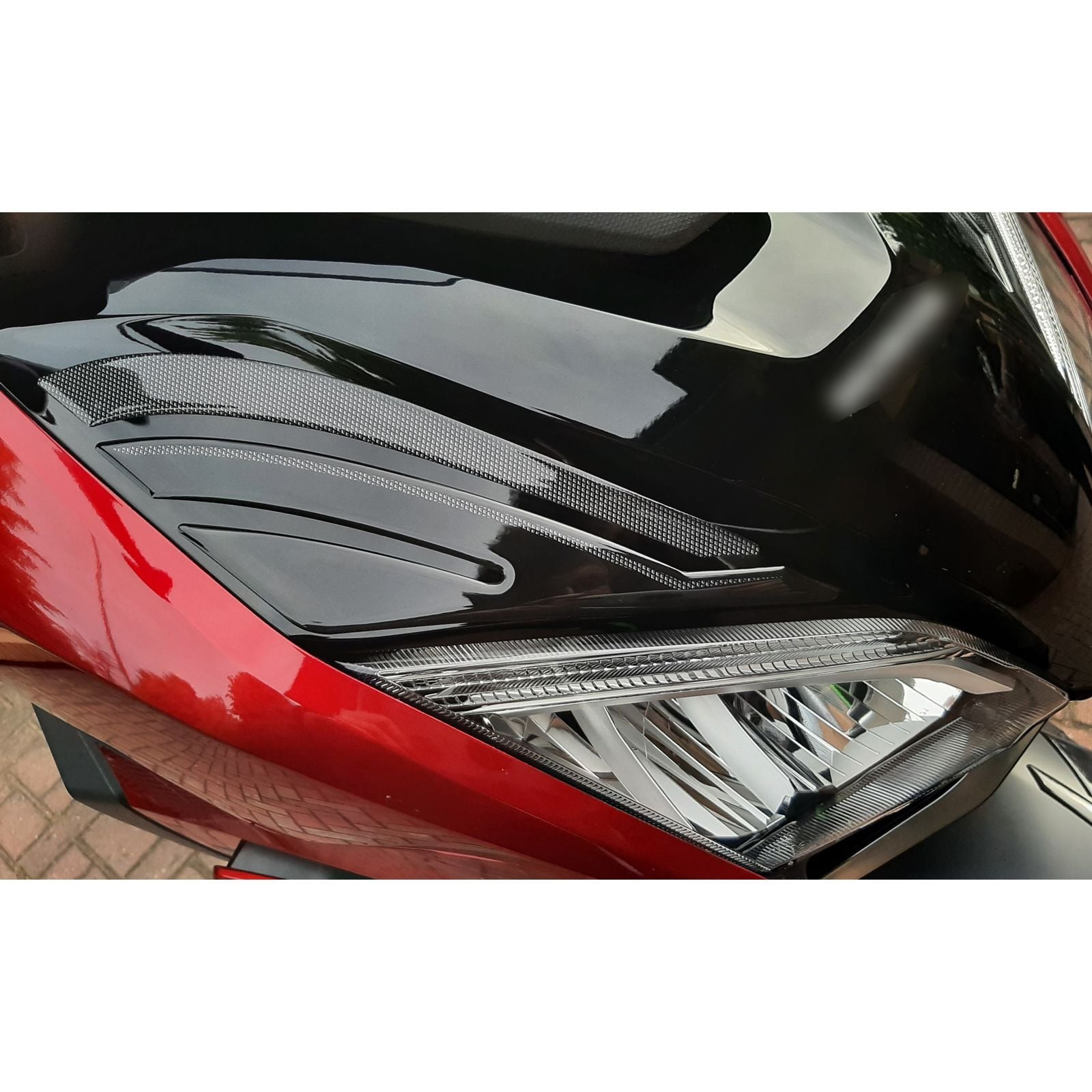 Resin Bike 3D Motorcycle Stickers - Windshield | Honda Forza 750 2021>2024 -   Pyramid Motorcycle Accessories
