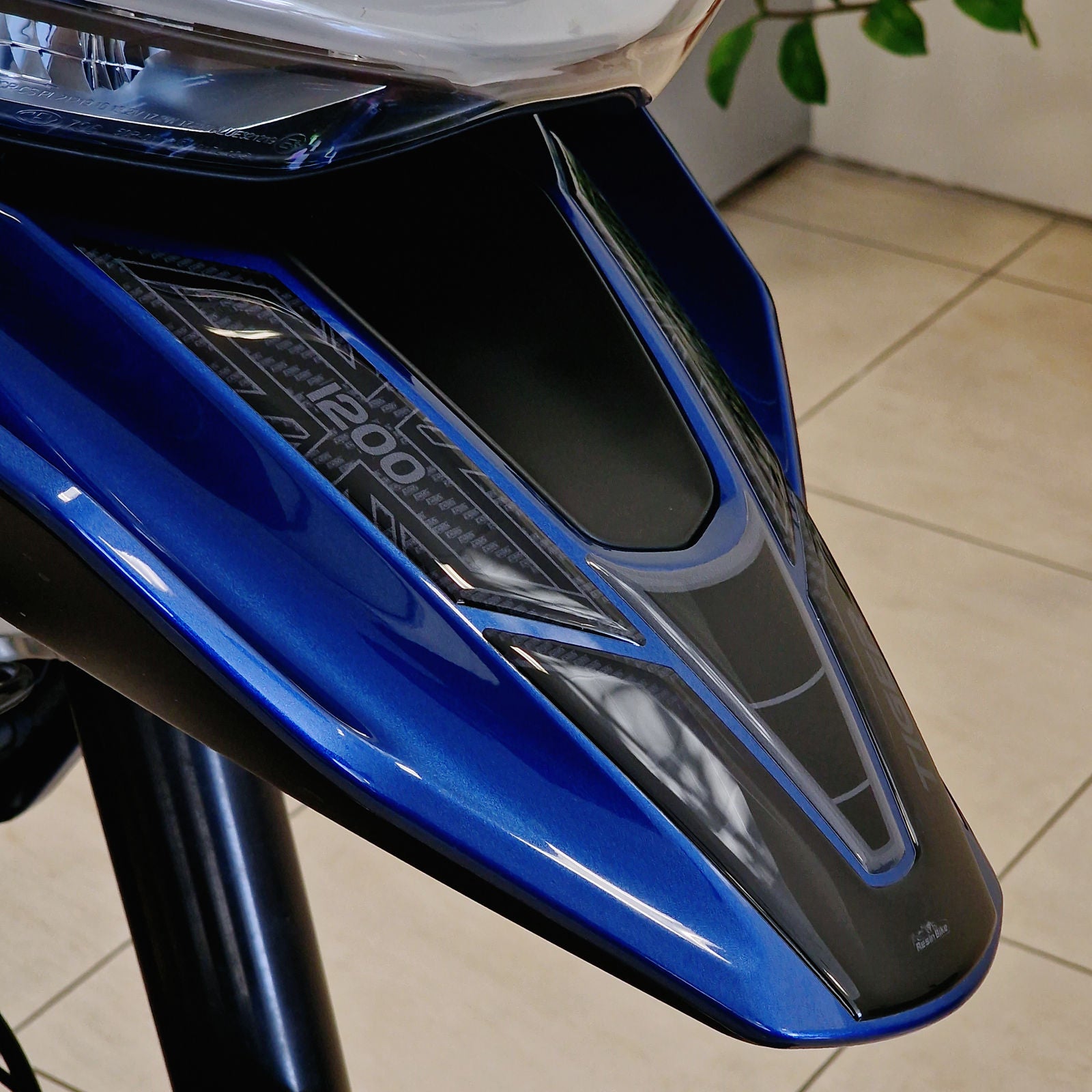 Resin Bike 3D Motorcycle Stickers - Beak | Triumph Tiger 1200 GT Pro 2022>2025 -   Pyramid Motorcycle Accessories