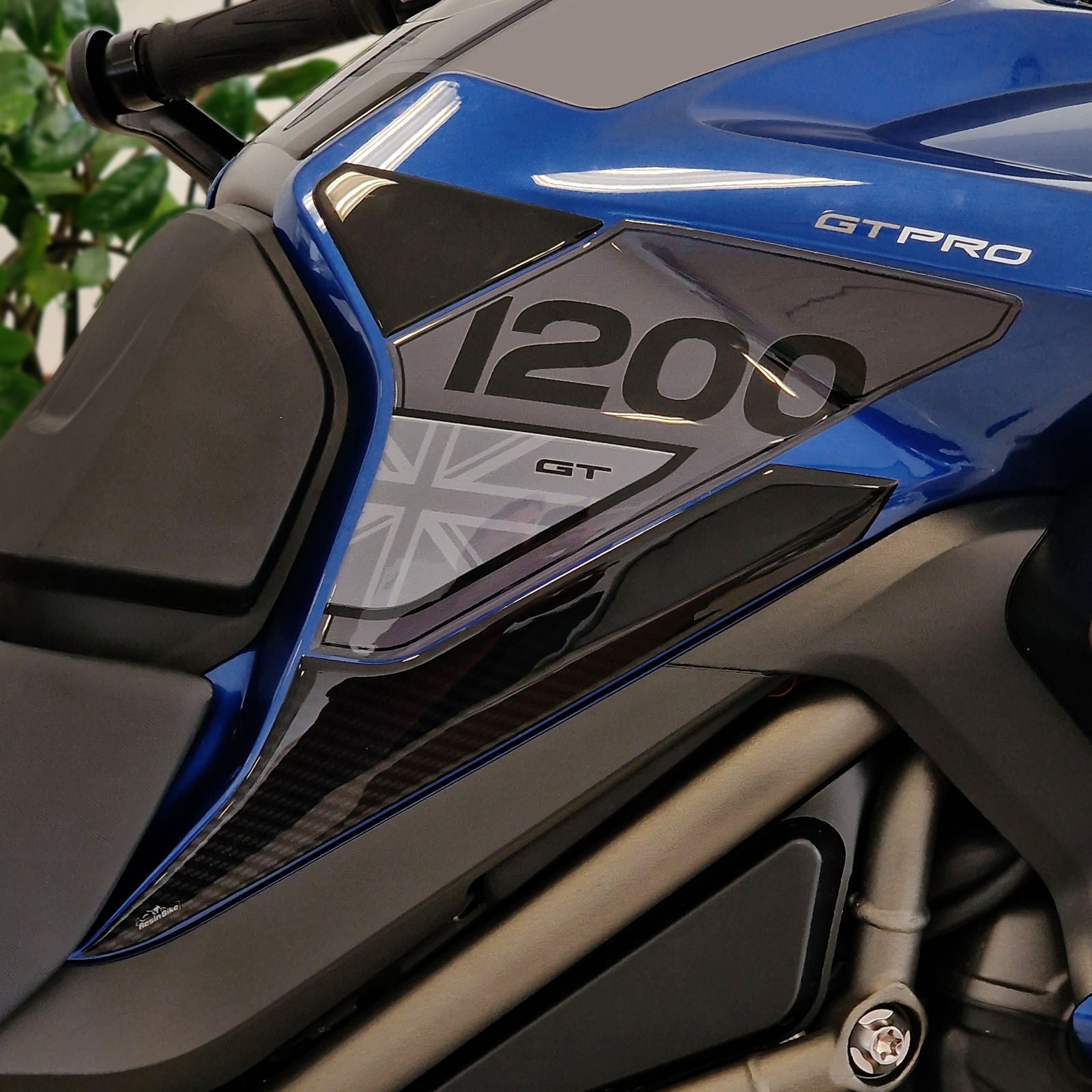 Resin Bike 3D Motorcycle Stickers - Full Kit | Triumph Tiger 1200 GT Pro 2022>2025 -   Pyramid Motorcycle Accessories