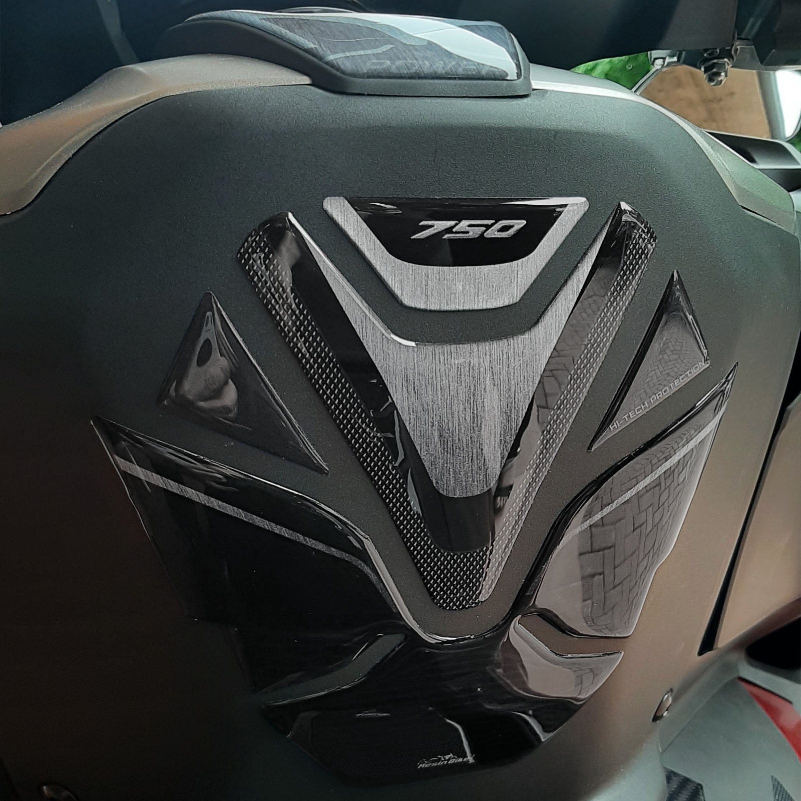 Resin Bike 3D Motorcycle Stickers - Basic Kit | Honda Forza 750 2021>2024 -   Pyramid Motorcycle Accessories