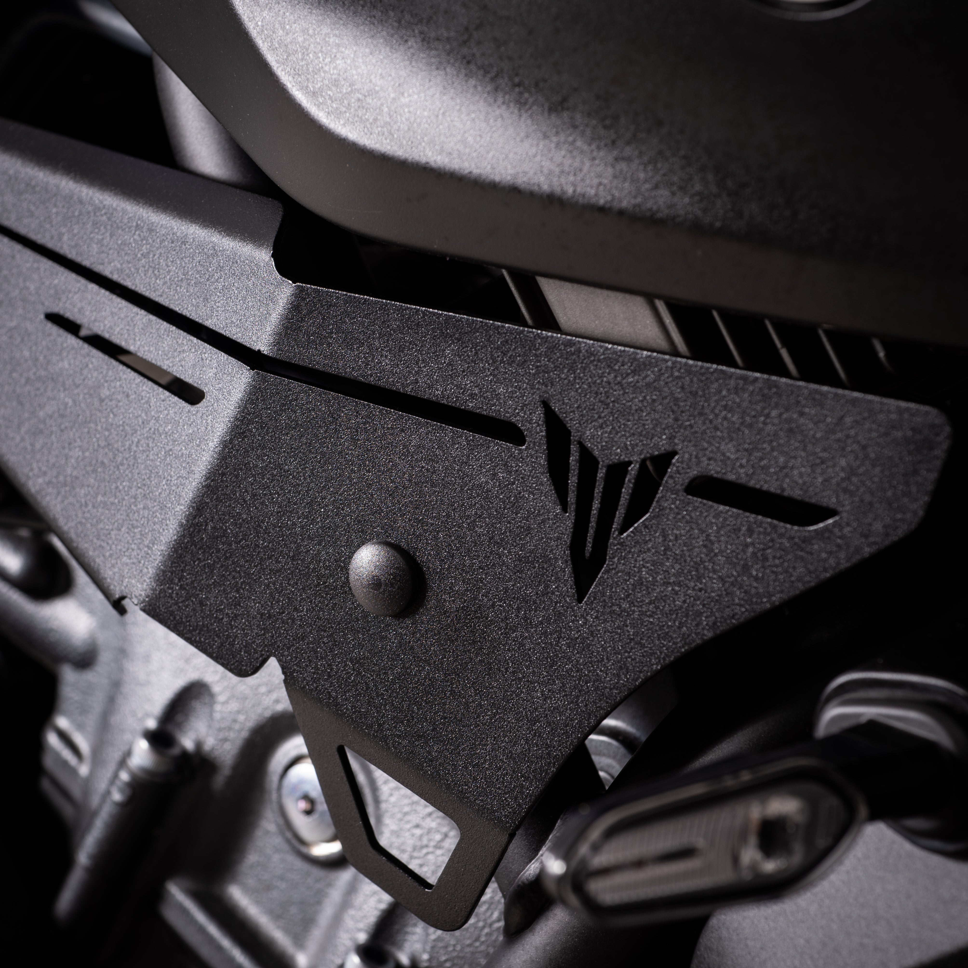 Pyramid Infill Panels | Matte Black | Yamaha MT-07 2025>Current -   Pyramid Motorcycle Accessories