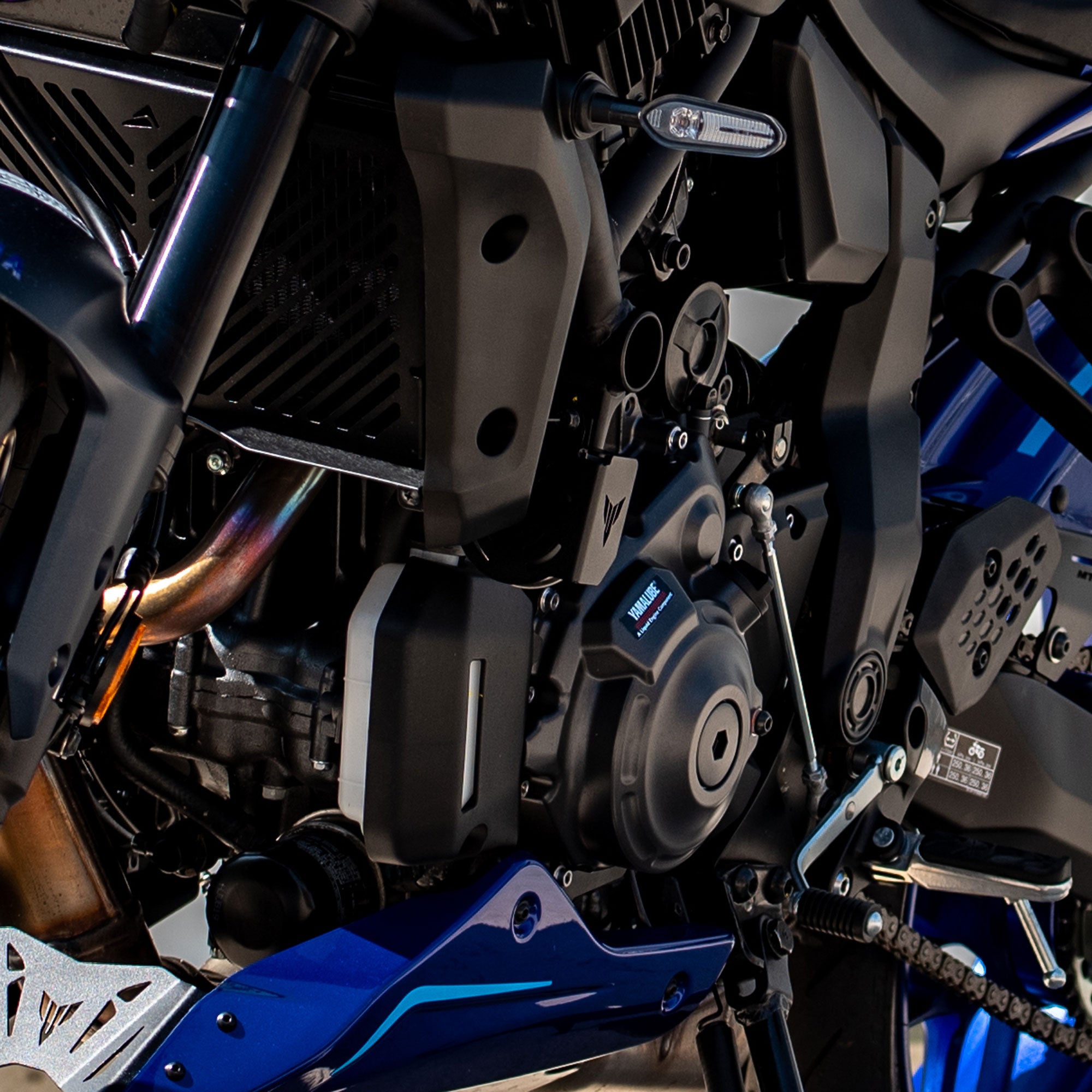 Pyramid Horn Cover | Black | Yamaha MT-07 2025>Current -   Pyramid Motorcycle Accessories