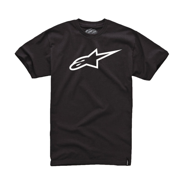 Alpinestars Ageless Classic T-Shirt | Black/White-Clothing-Pyramid Motorcycle Accessories
