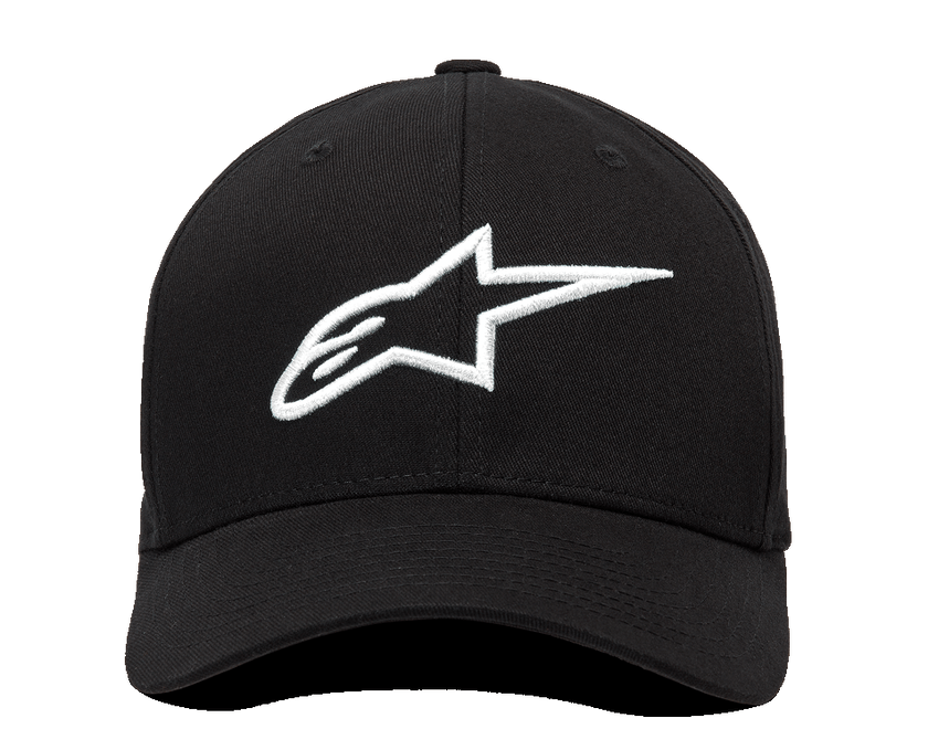 Alpinestars Ageless Curve Peak Cap | Black/White -  Shop name