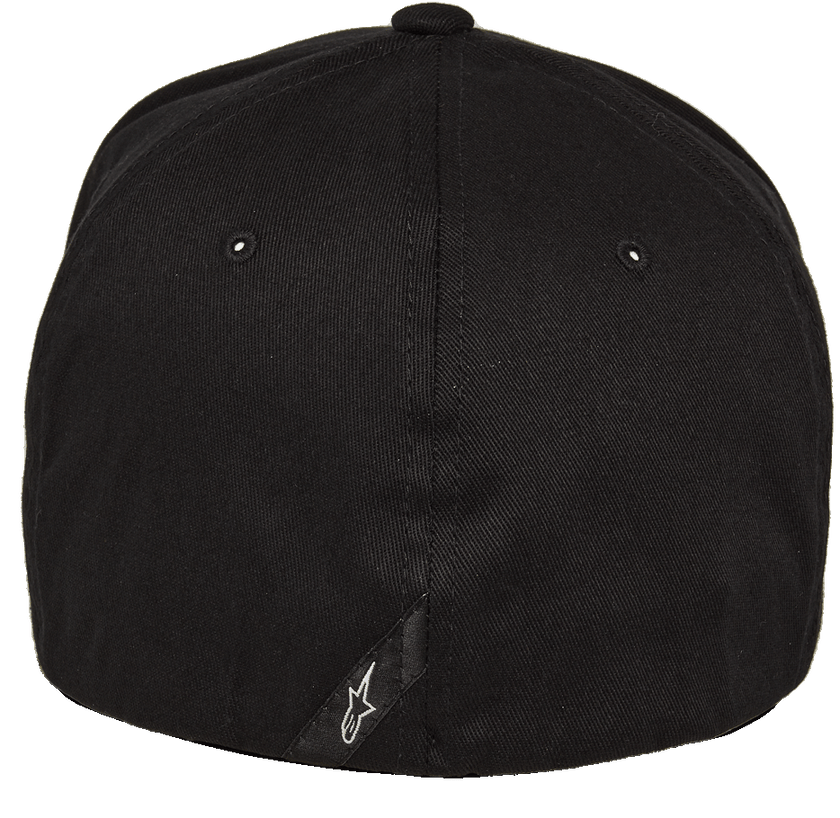 Alpinestars Ageless Flat Peak Cap | Black/White-Clothing-Pyramid Motorcycle Accessories