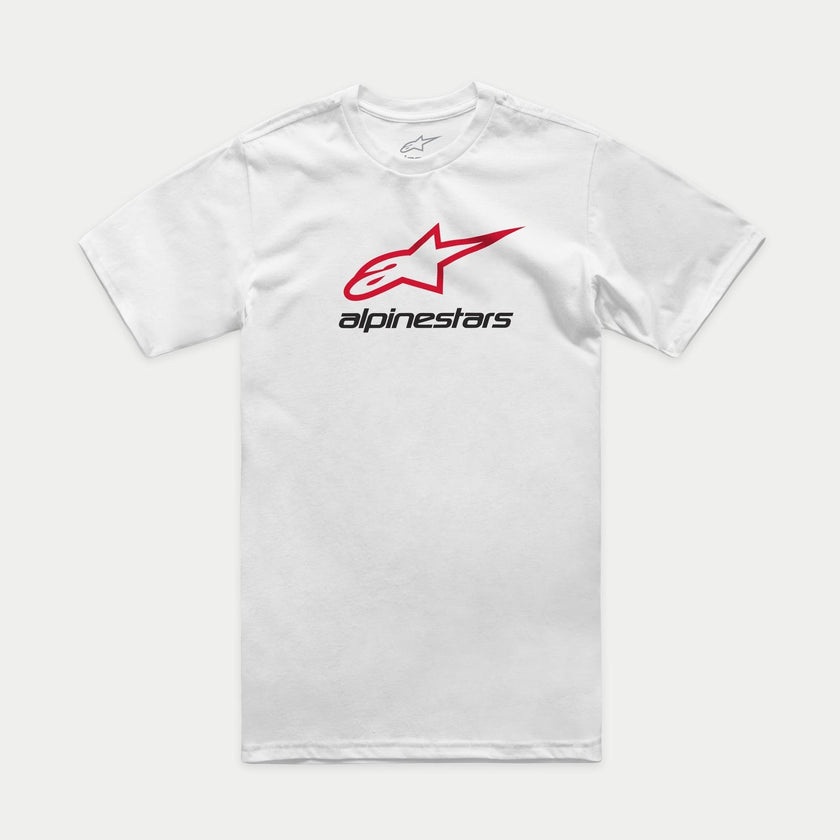 Alpinestars Always 2.0 CSF T-Shirt | White/Red/Black-Clothing-Pyramid Motorcycle Accessories