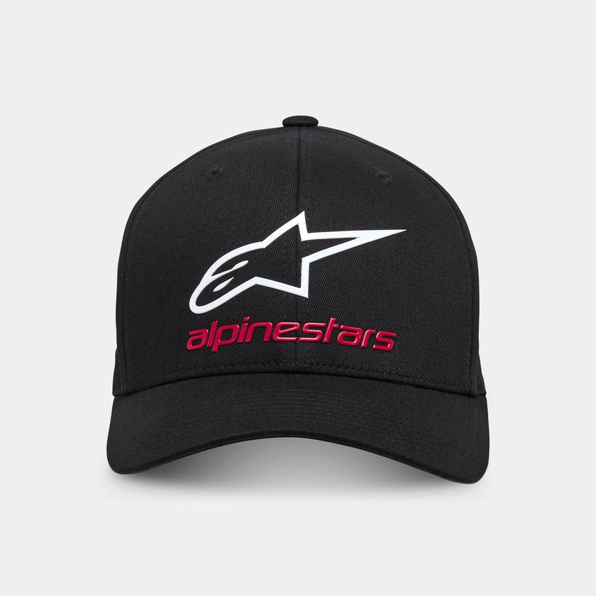 Alpinestars Always 2.0 Cap | Black/White/Red-Clothing-Pyramid Motorcycle Accessories