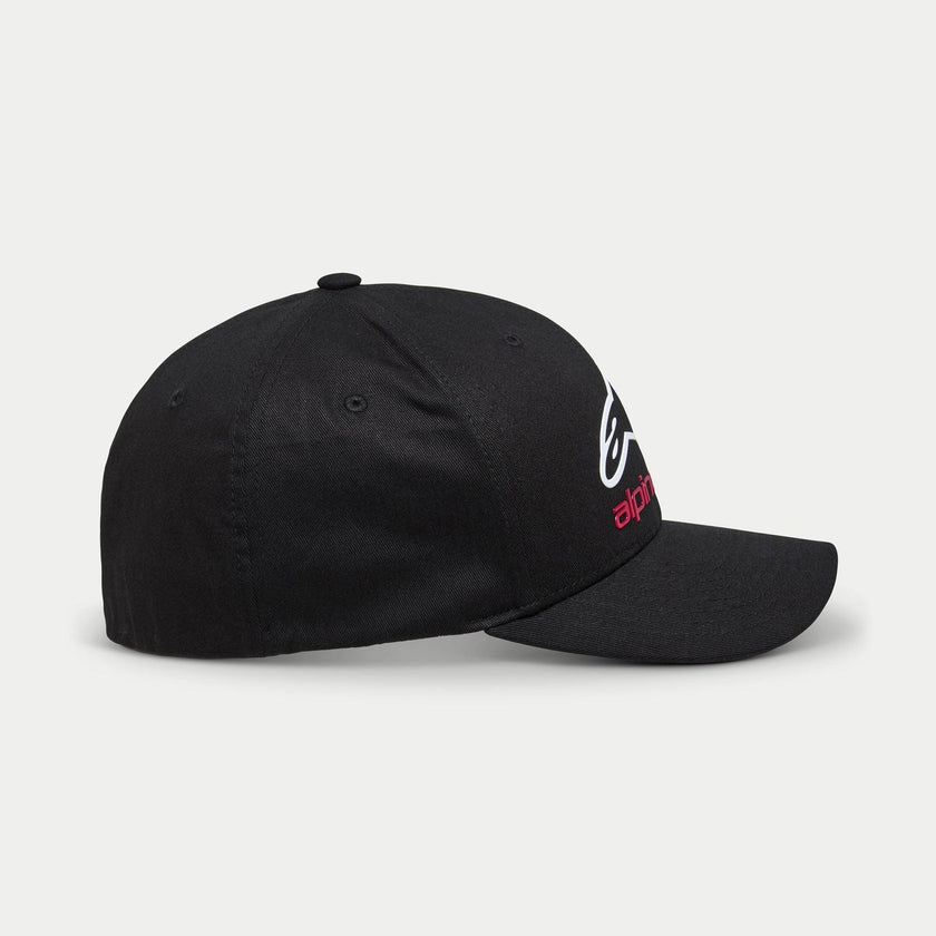 Alpinestars Always 2.0 Cap | Black/White/Red-Clothing-Pyramid Motorcycle Accessories