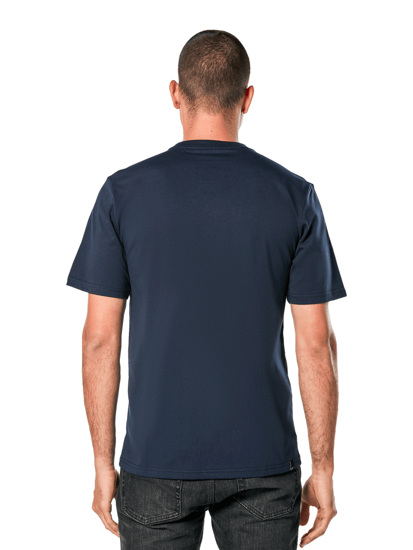 Alpinestars Blaze 2.0 CSF T-Shirt | Navy/White/Grey-Clothing-Pyramid Motorcycle Accessories