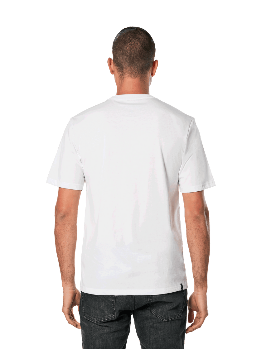 Alpinestars Blaze 2.0 CSF T-Shirt | White/Navy/Blue-Clothing-Pyramid Motorcycle Accessories