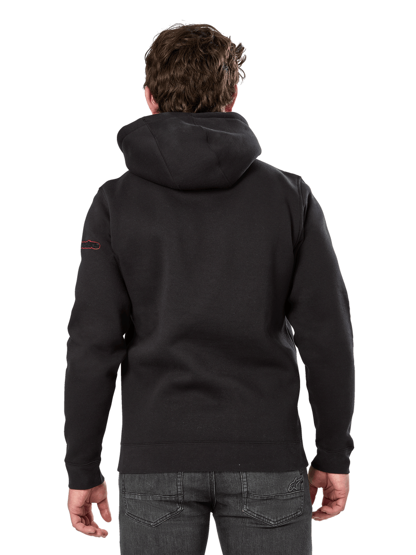 Alpinestars Insignia Hoodie | Black-Clothing-Pyramid Motorcycle Accessories