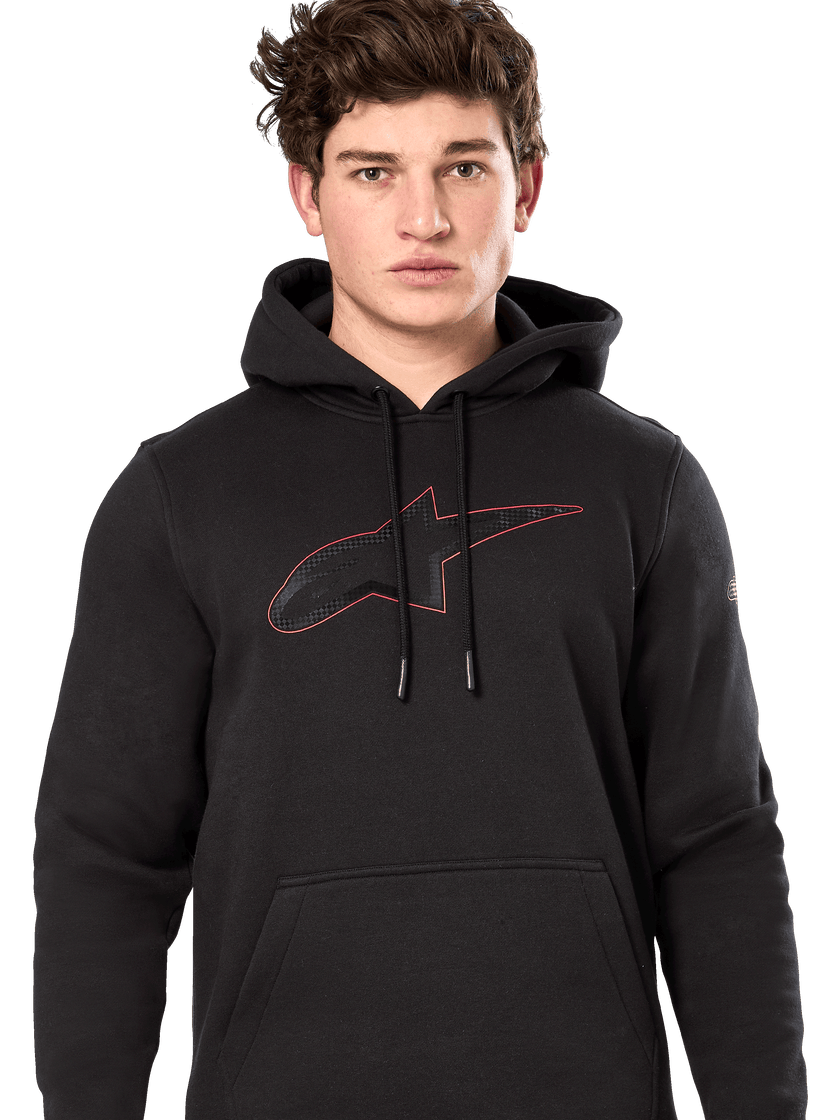Alpinestars Insignia Hoodie | Black-Clothing-Pyramid Motorcycle Accessories