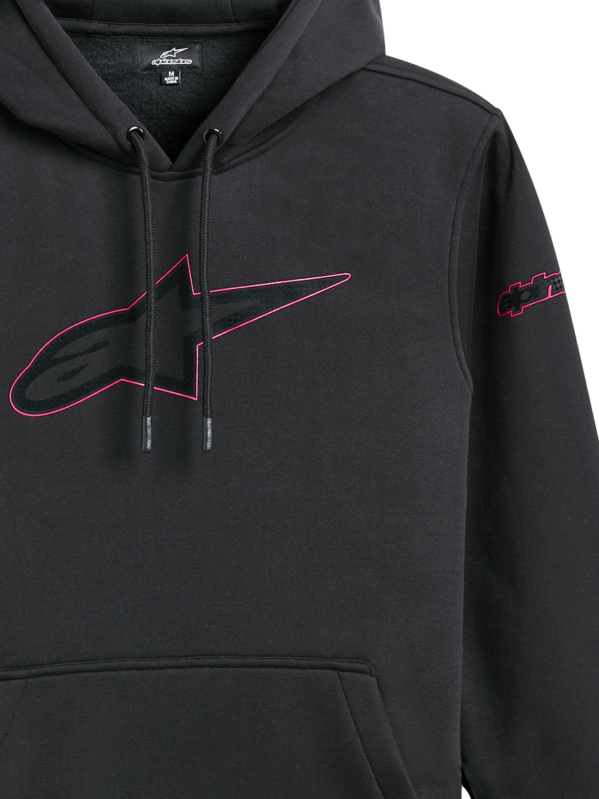 Alpinestars Insignia Hoodie | Black-Clothing-Pyramid Motorcycle Accessories