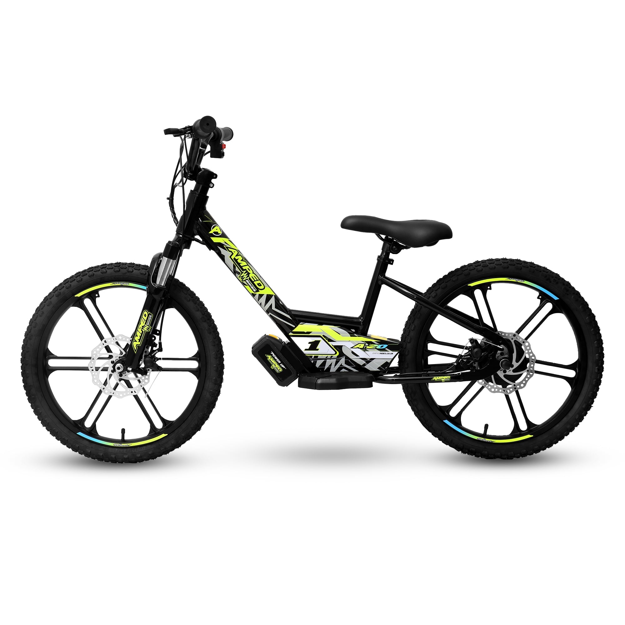 Amped A20 Kids Electric Bike | Black -  Shop name