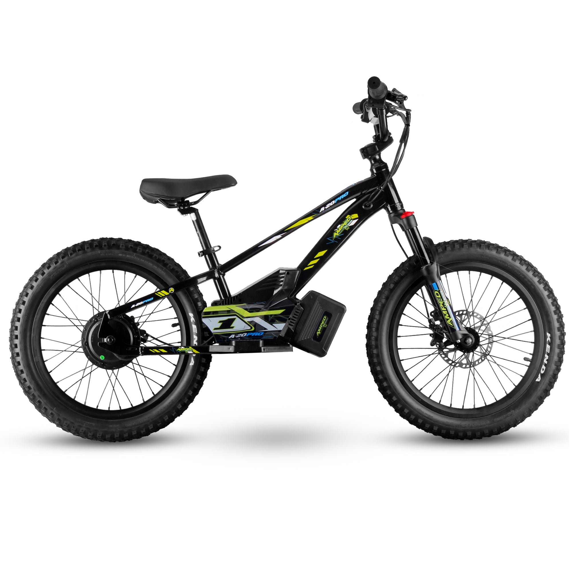 Amped A20 Pro Kids Electric Bike | Black -  Shop name