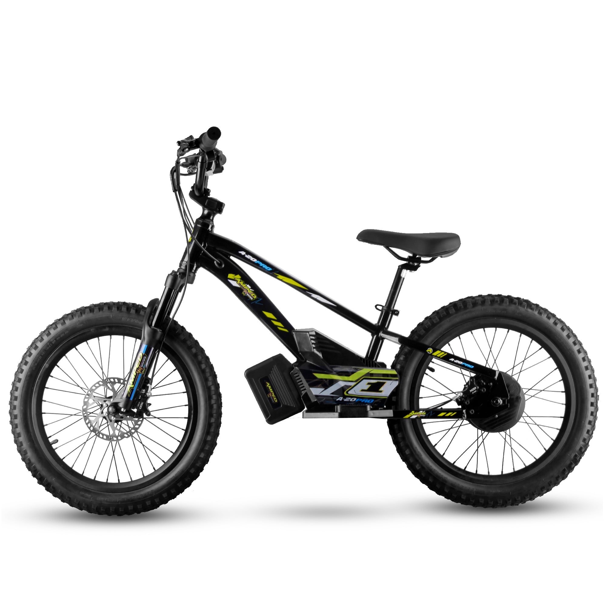 Amped A20 Pro Kids Electric Bike | Black -  Shop name
