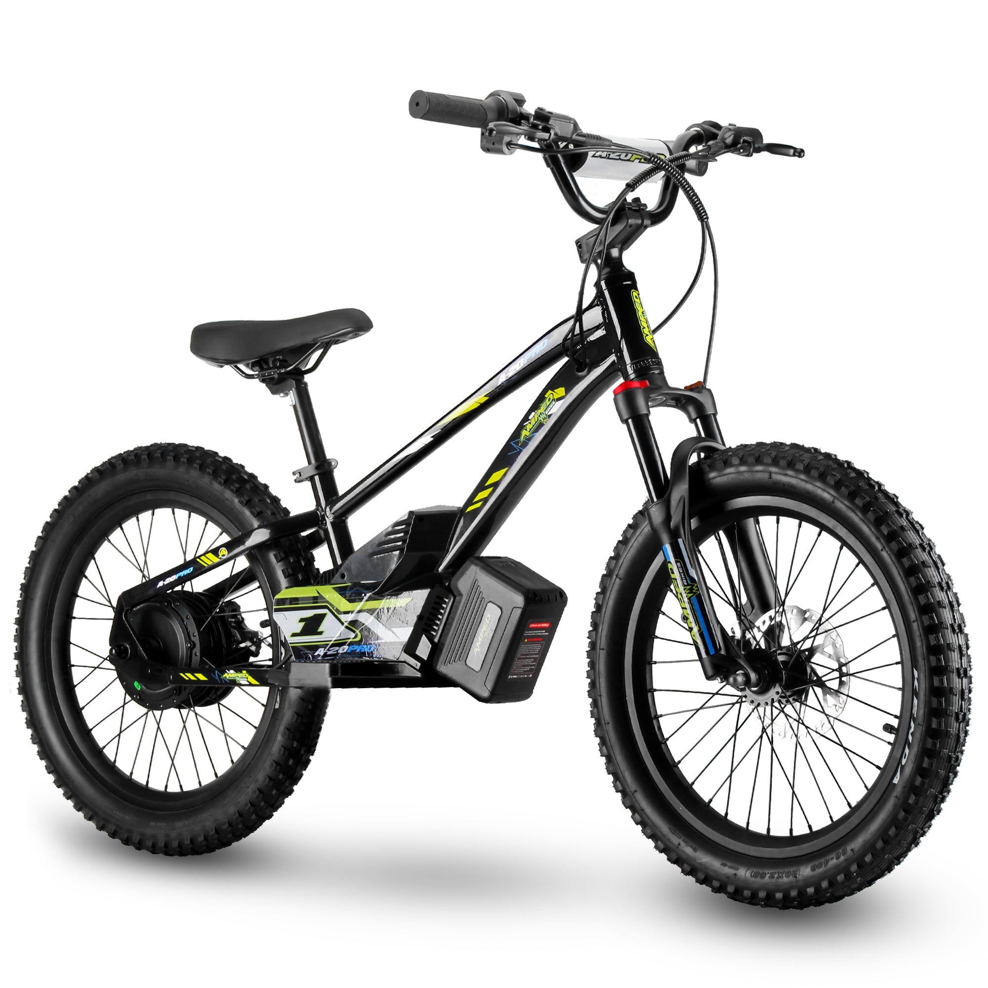 Amped A20 Pro Kids Electric Bike | Black -  Shop name