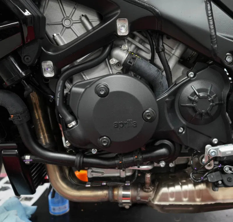 GBRacing Engine Cover - Set | Aprilia RSV4/Tuono V4 2025>Current -   Pyramid Motorcycle Accessories