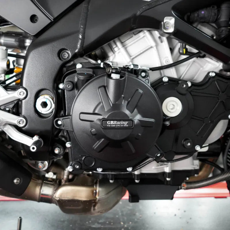 GBRacing Engine Cover - Set | Aprilia RSV4/Tuono V4 2025>Current -   Pyramid Motorcycle Accessories