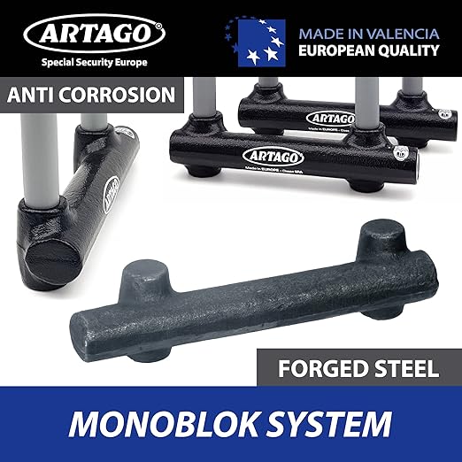 Artago 120h U Lock - 220mm -  Shop name