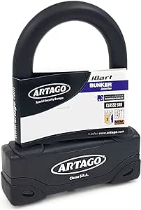 Artago 18ART120 U Lock + 14.100 100cm Chain Combo-AR120C100-Security-Pyramid Motorcycle Accessories