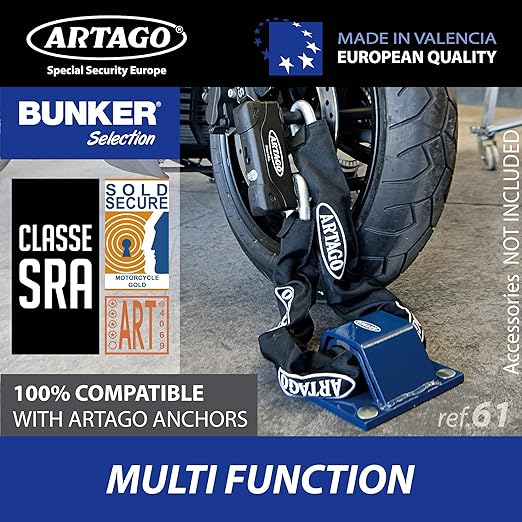 Artago 18art U Lock - 270mm - Sold Secure Certified -  Shop name