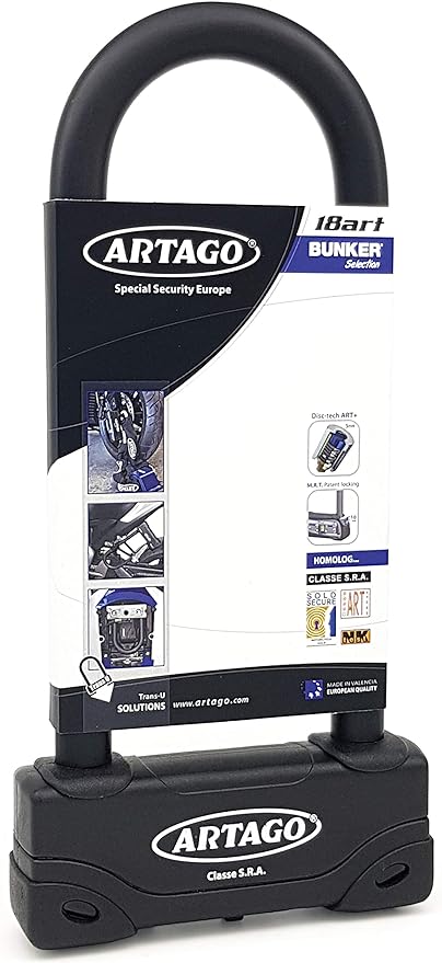 Artago 18art U Lock - 270mm - Sold Secure Certified -  Shop name
