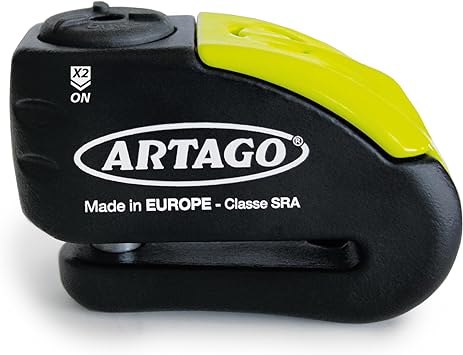 Artago 30X Disc Lock with Alarm - 10mm Pin - Sold Secure Certified -  Shop name
