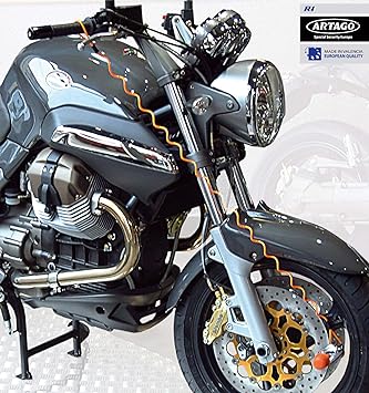 Artago Disc Lock Reminder Cable Orange-ARR1-Security-Pyramid Motorcycle Accessories