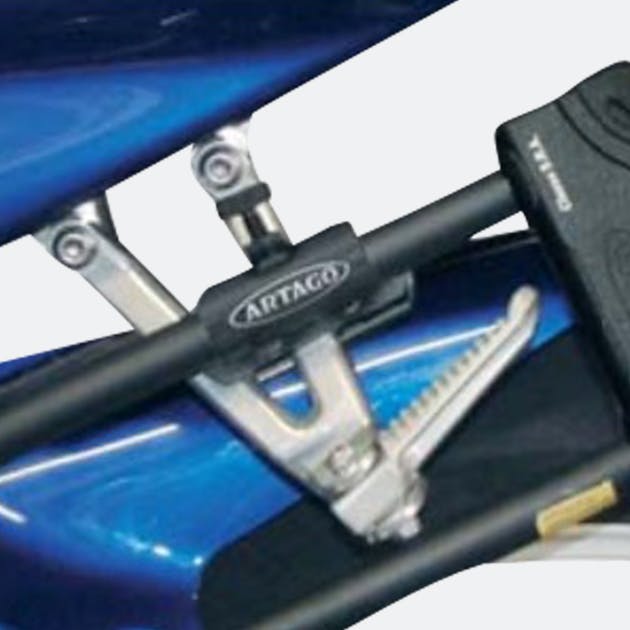 Artago U Lock Bracket - Footrest/Square Tube Mount-Security-Pyramid Motorcycle Accessories