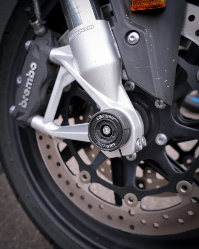 GBRacing Spindle Protector | Full Set | BMW S1000RR/R/XR - M1000RR/R/XR -   Pyramid Motorcycle Accessories