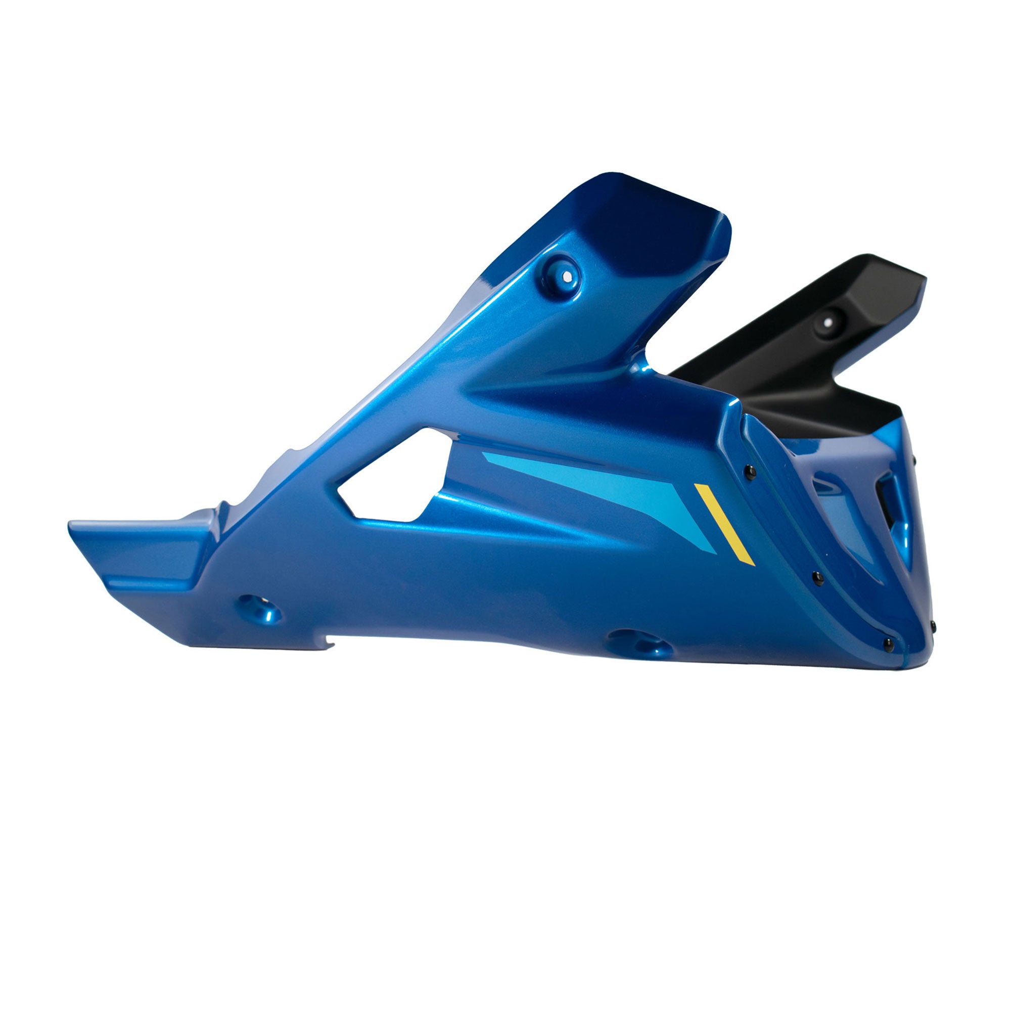 Pyramid Belly Pan | Legend Blue | Yamaha XSR 900 2022>Current -   Pyramid Motorcycle Accessories