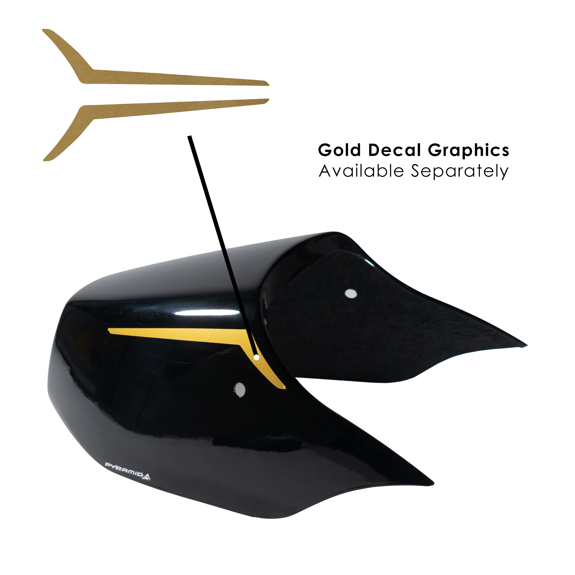 Pyramid Seat Cowl | Midnight Black (USA: Raven Black) | Yamaha XSR 900 2025>Current -   Pyramid Motorcycle Accessories