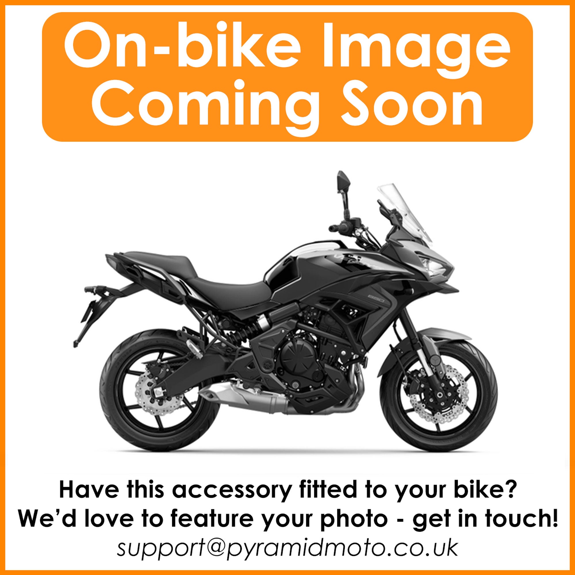 Pyramid Horn Cover | Black | Kawasaki Versys 650 2015>Current -   Pyramid Motorcycle Accessories