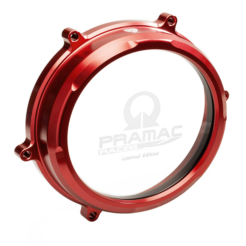 CNC Racing Clear Oil Bath Clutch Cover Pramac Racing Lim. Ed. for Ducati Panigale -  Shop name