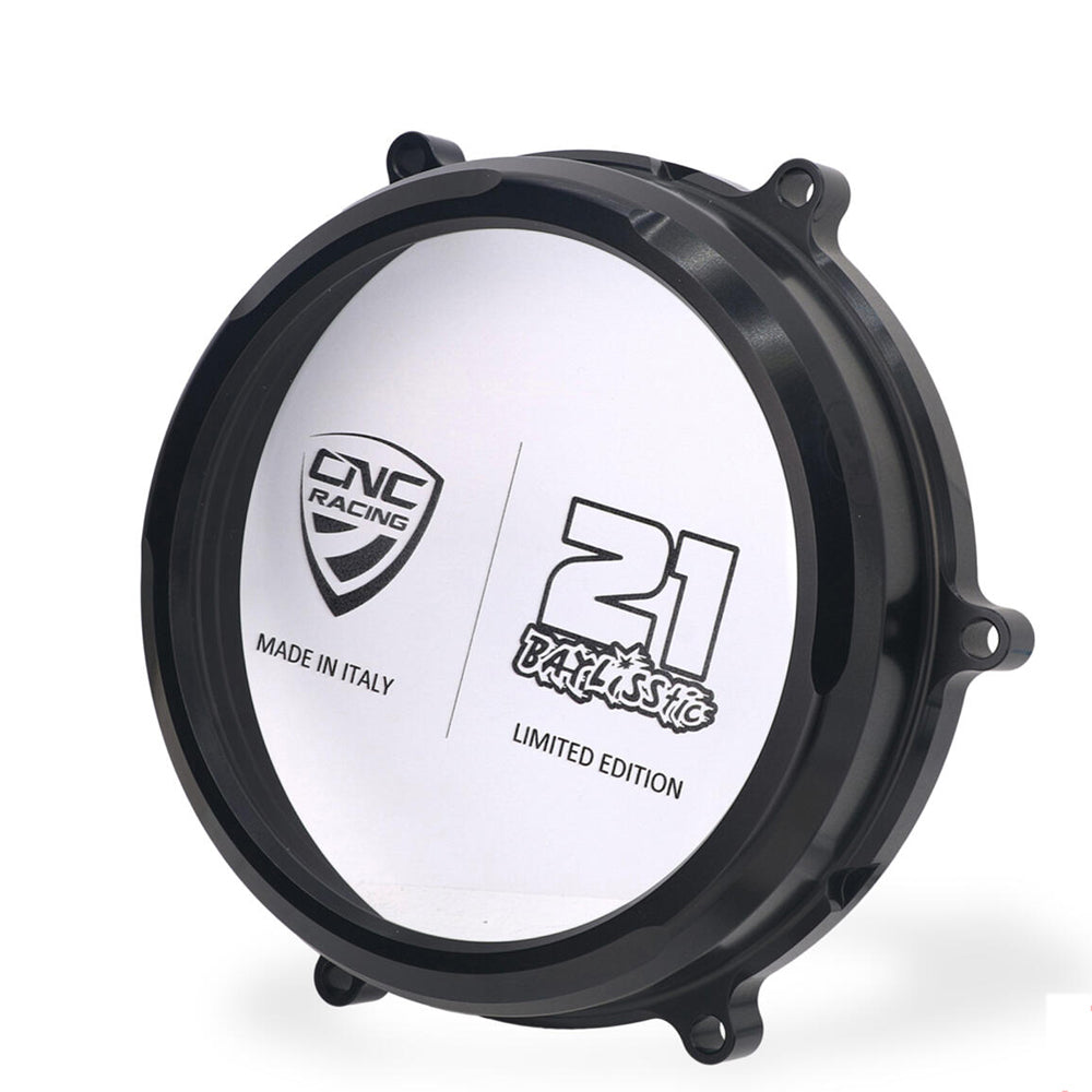 CNC Racing Clear Oil Bath Clutch Cover Troy Bayliss Limited Edition -  Shop name