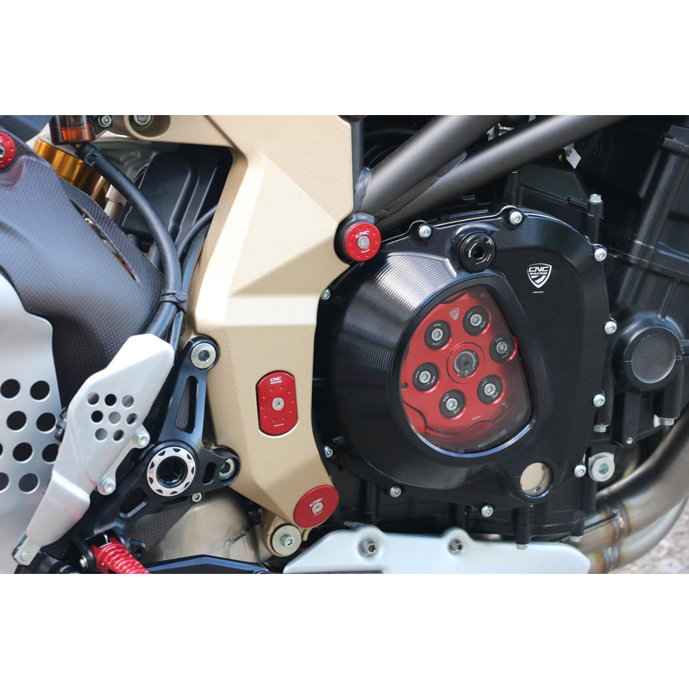 CNC Racing Clear Clutch Cover 4 Cylinders for MV Agusta -  Shop name