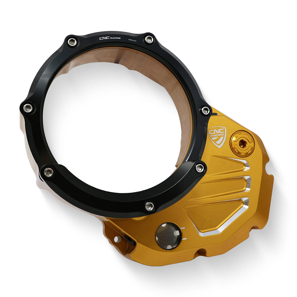 CNC Racing Clear Cover Oil Bath Clutch Protector for Ducati -  Shop name