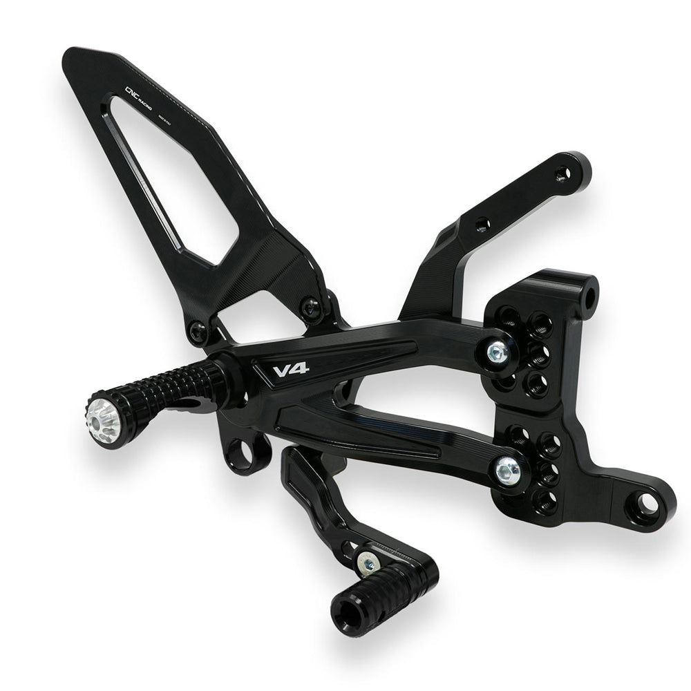 CNC Racing Adjustable Rear Sets RPS Easy for Ducati Panigale V4 -  Shop name