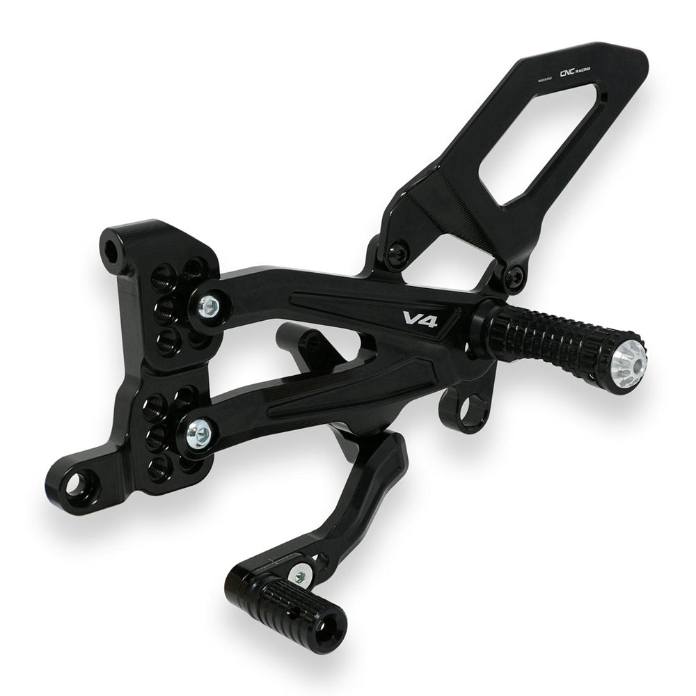 CNC Racing Adjustable Rear Sets RPS Easy for Ducati Panigale V4 -  Shop name