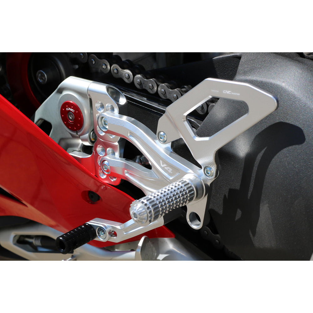 CNC Racing Adjustable Rear Sets RPS Easy for Ducati Panigale V4 -  Shop name