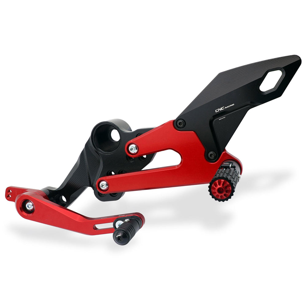 CNC Racing Adjustable Rear Sets for Aprilia Rs 660 - Tuono 660 -  Shop name