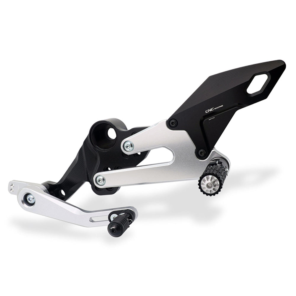 CNC Racing Adjustable Rear Sets for Aprilia Rs 660 - Tuono 660 -  Shop name