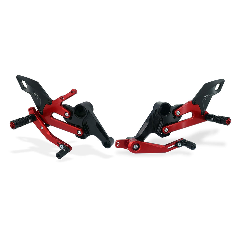 CNC Racing Adjustable Rear Sets for Aprilia Rs 660 - Tuono 660 -  Shop name