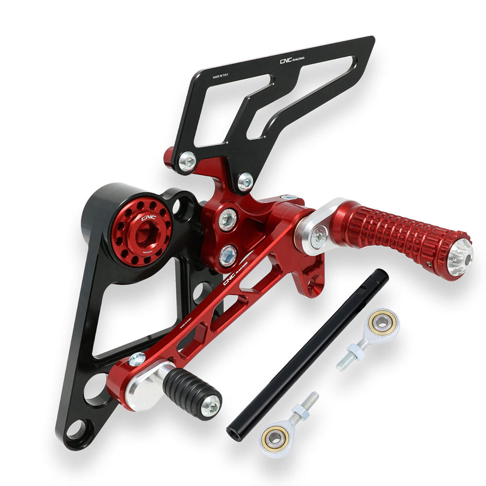 CNC Racing Adjustable Rear Sets for Ducati Monster 696/796/1100 -  Shop name