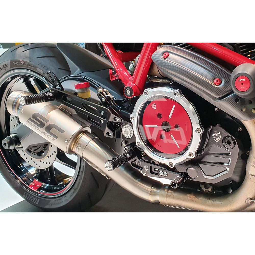 CNC Racing Adjustable Rear Sets for Ducati Monster/Supersport -  Shop name