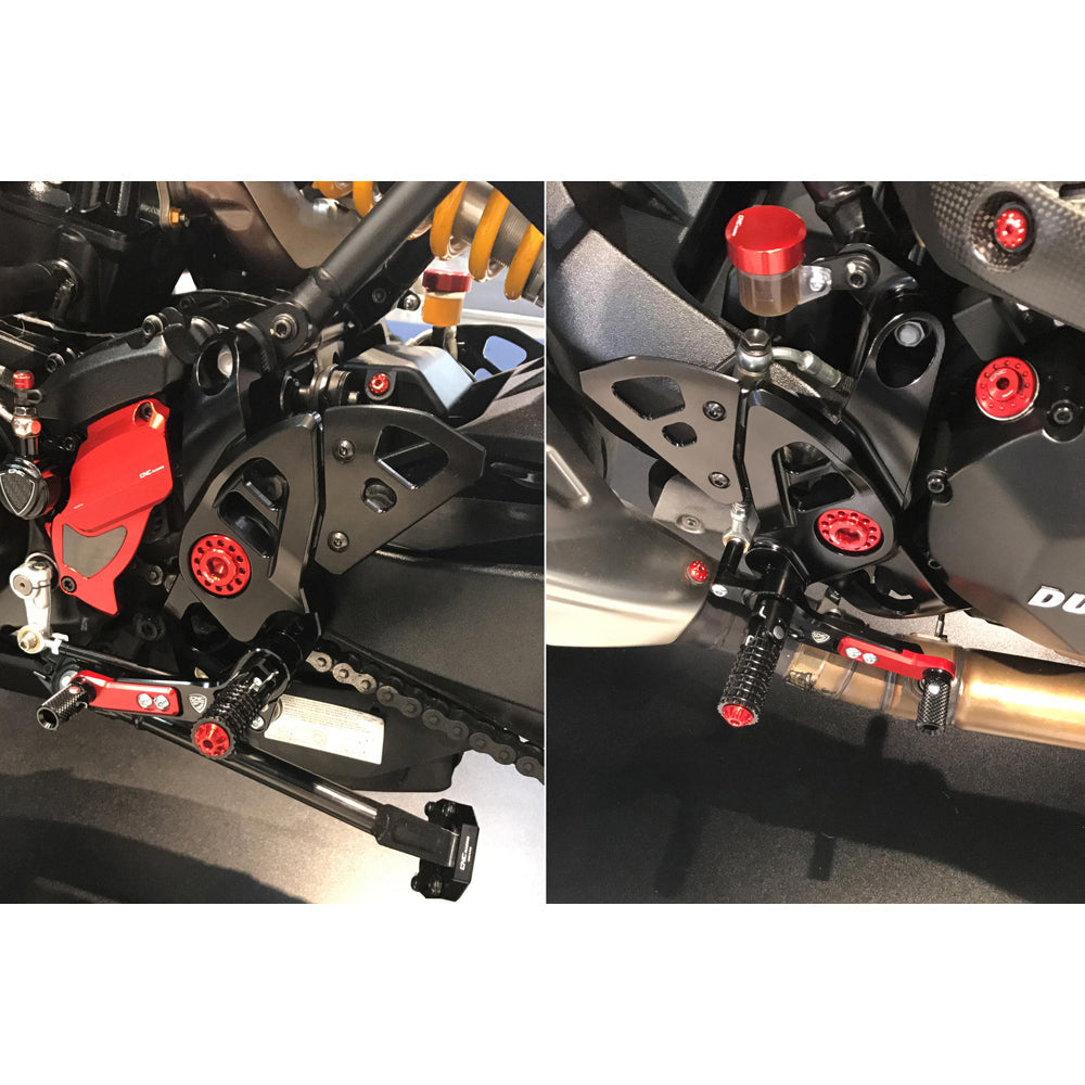 CNC Racing Adjustable Rear Sets for Ducati -  Shop name