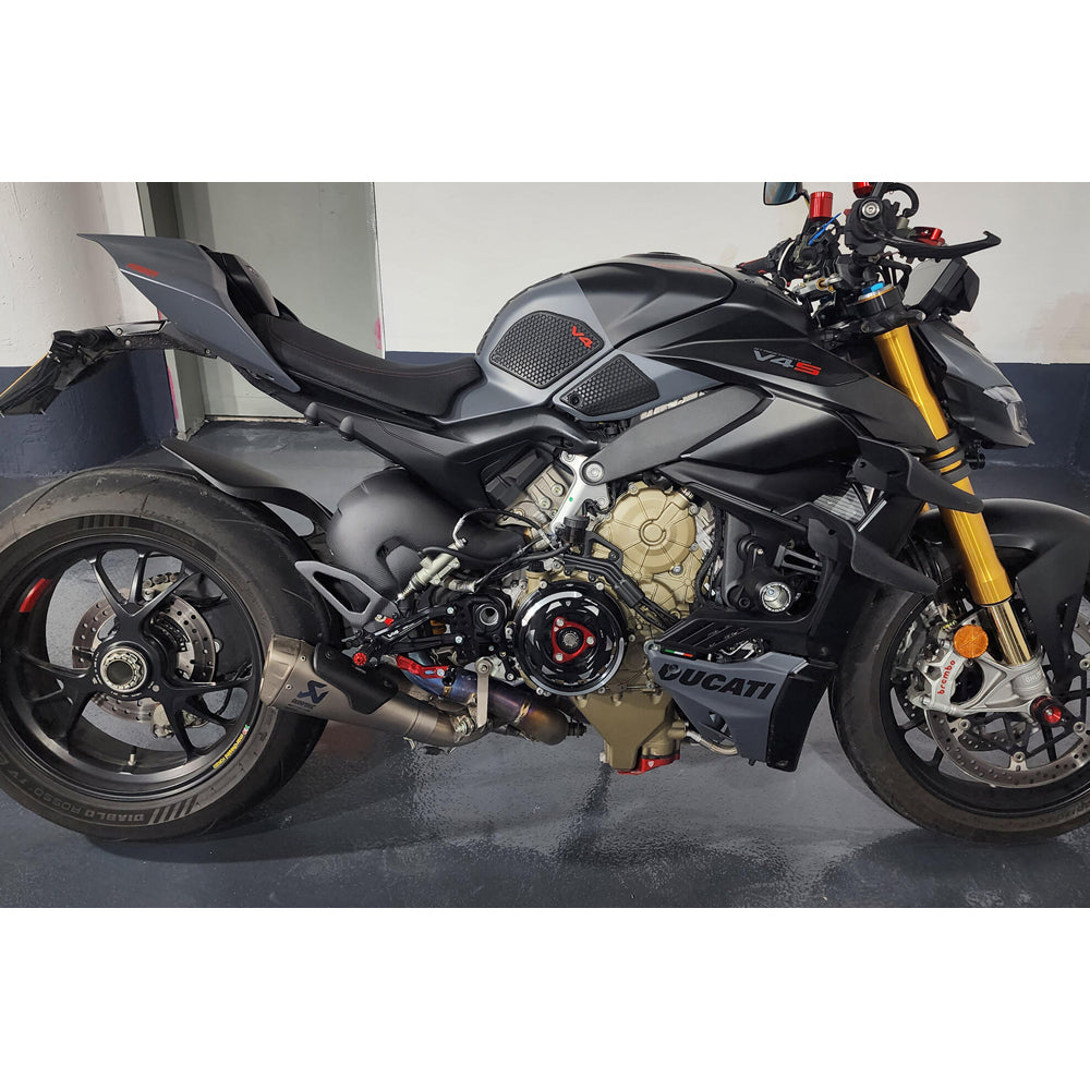 CNC Racing Adjustable Rearsets Carbon for Ducati Streetfighter V4 -  Shop name