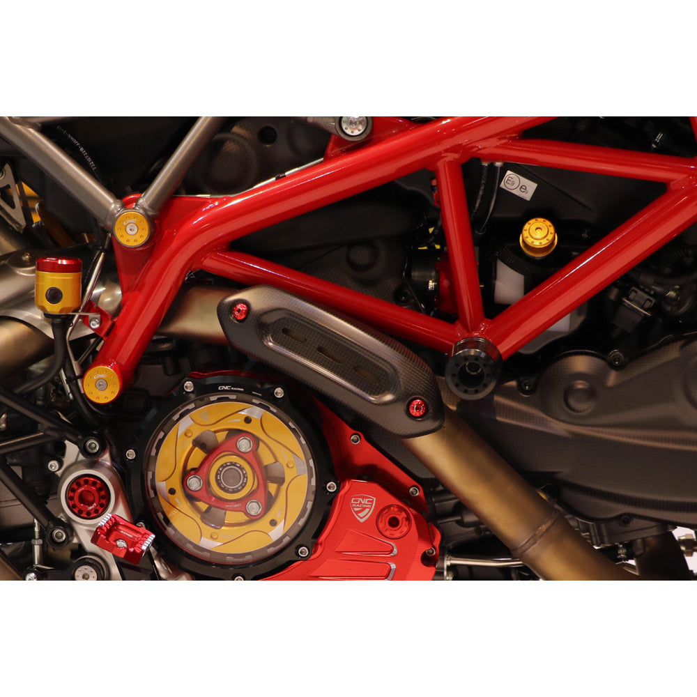 CNC Racing Carbon Heat Protection Exhaust Pipe Carbon for Ducati Hypermotard -  Shop name